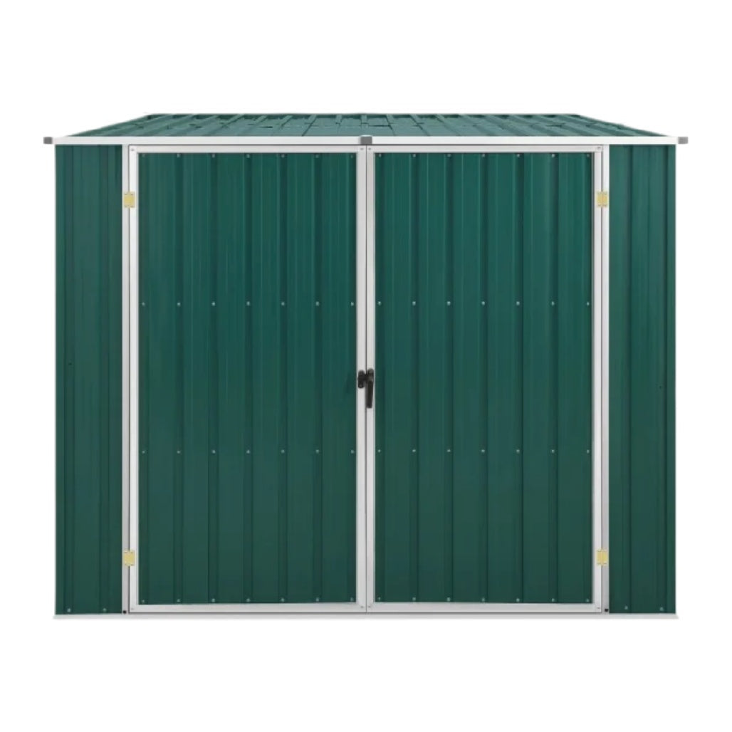Garden Storage Shed for Outdoor Use in Metal - 200 x 120 x 180