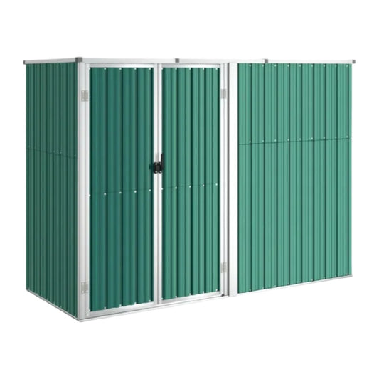 Garden storage shed for outdoor use made of galvanized steel - 120 x 60 x 90