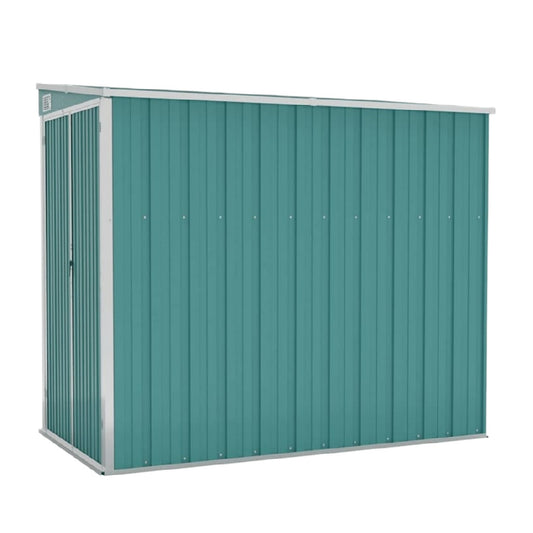 Metal storage shed for outdoor use with lockable door - 200 x 100 x 150